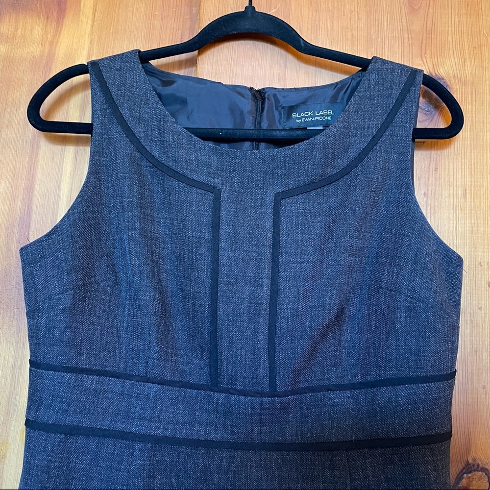 Black Label Evan Picone cocktail hour dress